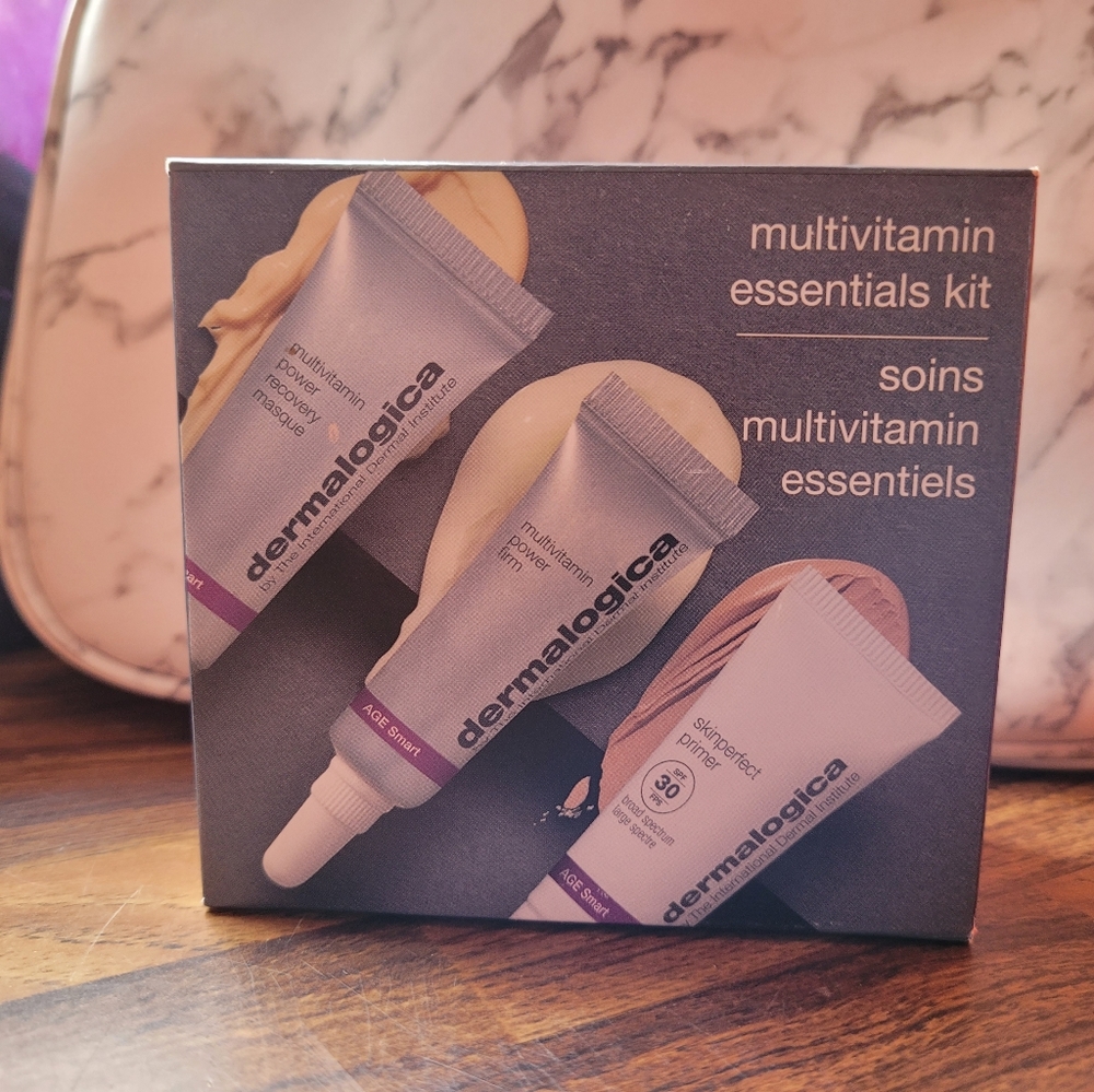 🦋 NIB DERMALOGICA MULTI-VITAMINS ESSENTIAL KIT